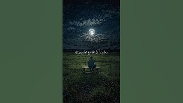 واصبروا إن الله مع الصابرين || القارئ ماهر المعيقلي || حالات واتس اب #قرآن