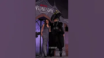 Lady Gaga And Jenna Ortega Pose At The Graveyard Gala 