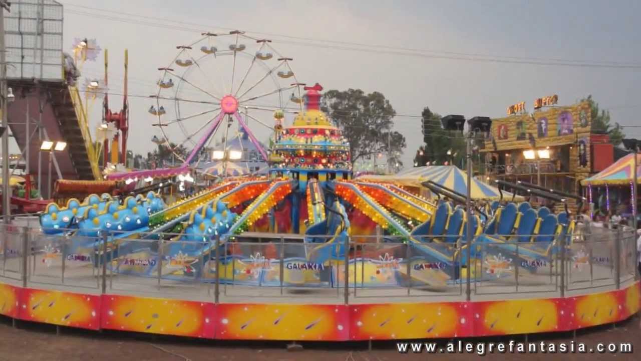 FERIA TEXCOCO 2013 JUEGOS MECANICOS ALEGRE FANTASIA - YouTube