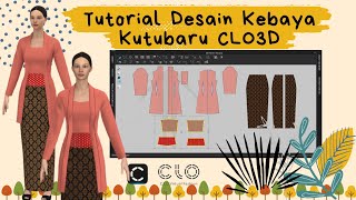 Desain Kebaya Kutubaru CLO3D || Desain Kebaya 3 Dimensi screenshot 3