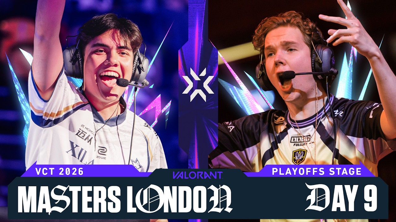 [FR] PAPER REX vs Team VITALITY | VALORANT MASTERS LONDRES | J9 PLAYOFFS
