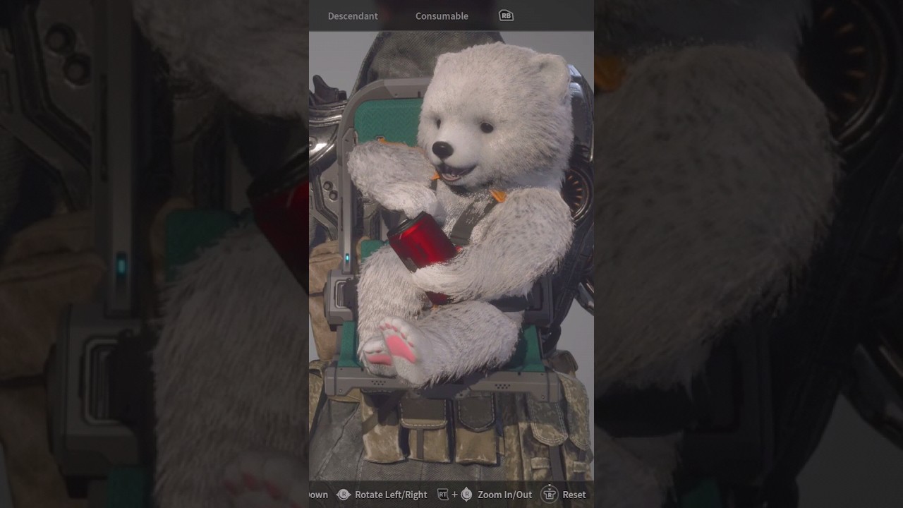 The First Descendant - Bear Backpack 😍 