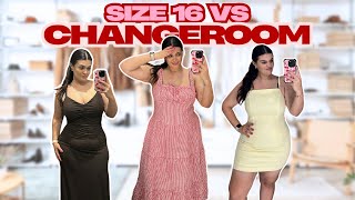 Trying on a Size 16 in 5 Stores… For Science (and Suffering) 🔬😩