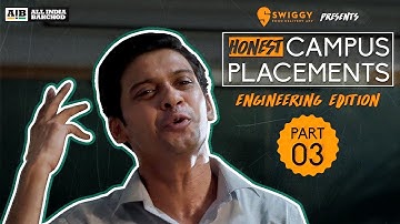 AIB : Honest Engineering Campus Placements | Part 03