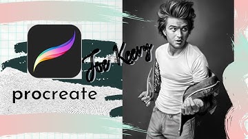 JOE KEERY | Procreate Digital Art | TIME LAPSE
