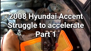 Hyundai Accent struggle to accelerate