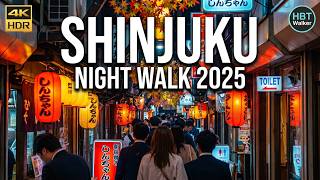 2025 Tokyo's BEST night spots - Shinjuku-sanchome - 4K HDR