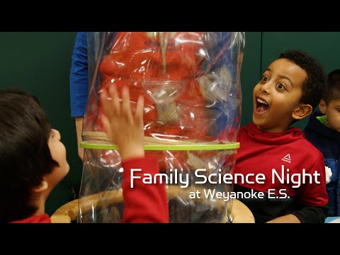 Family Science Night at Weyanoke Elementary School