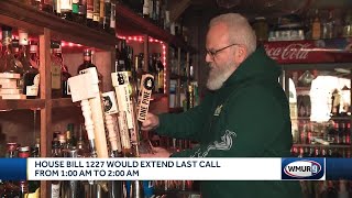 House Bill 1227 would extend last call hours in New Hampshire