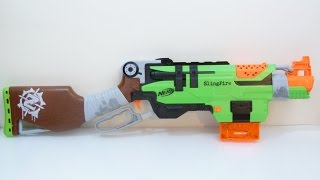 Rob A Reviews Nerf Zombie Strike Slingfire Blaster