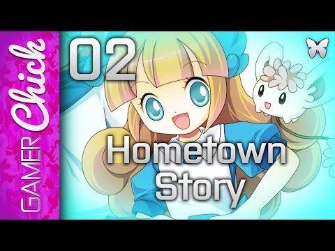 ❤ Hometown Story - Walkthrough [Part 2 Exploring!] (Month 1, Day 2) (3DS) w/ XxxGamerChick26xxX