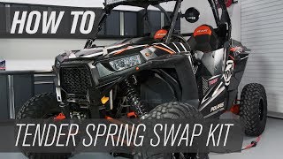 How To Install Polaris Tender Spring Swap Kit | RZR XP 1000