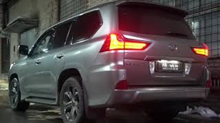 Спортивный глушитель на Lexus LX570