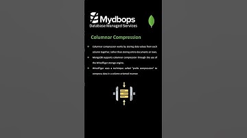 Columnar Compression TimeSeriesData MongoDB Mydbops MyWebinar Edition 24 #shorts