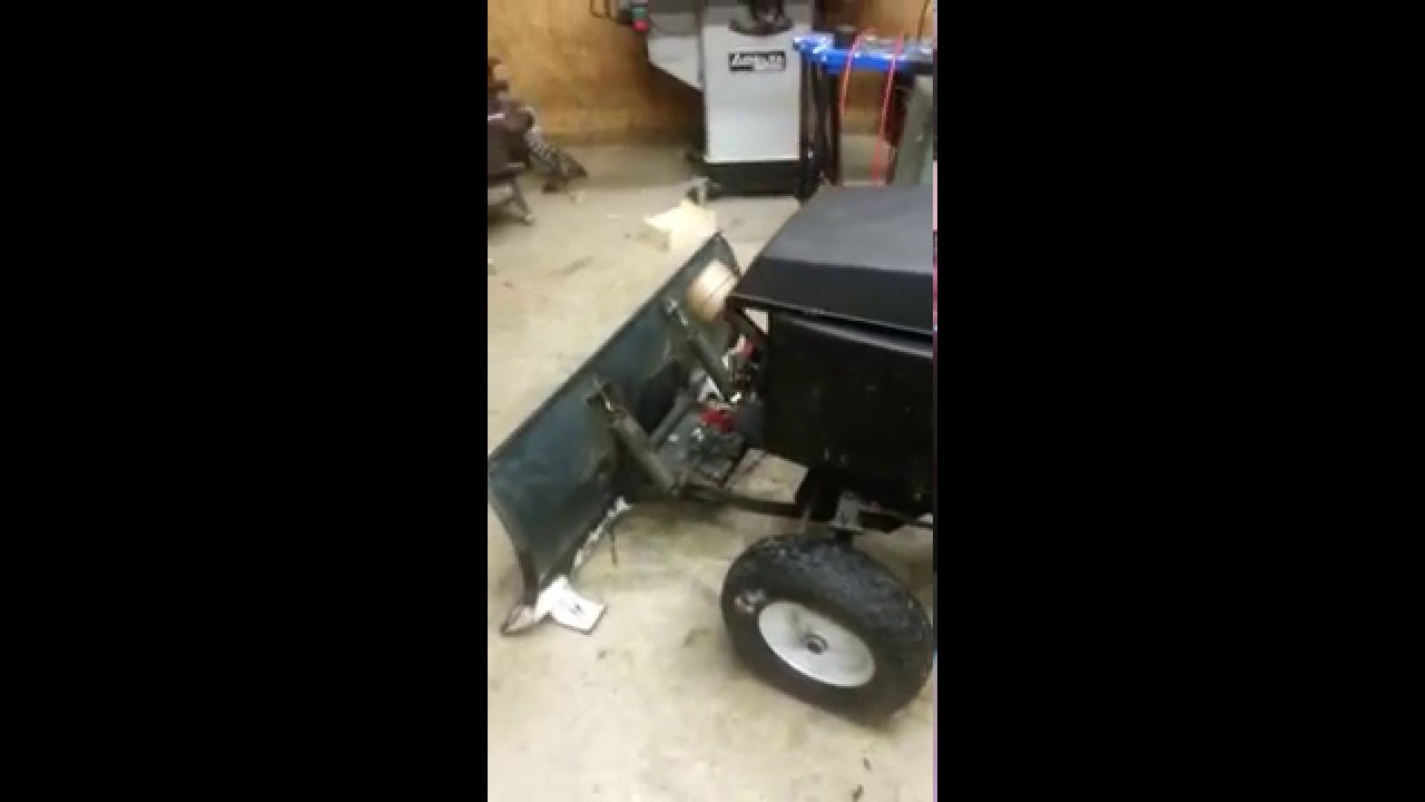 3000lb ATV Winch Lawn Tractor Plow YouTube