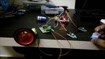 Direction of Motors using IR sensors