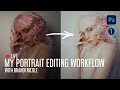 LIVE Fine Art Portrait Retouch + Color Grade Workflow | Capture One & Photoshop