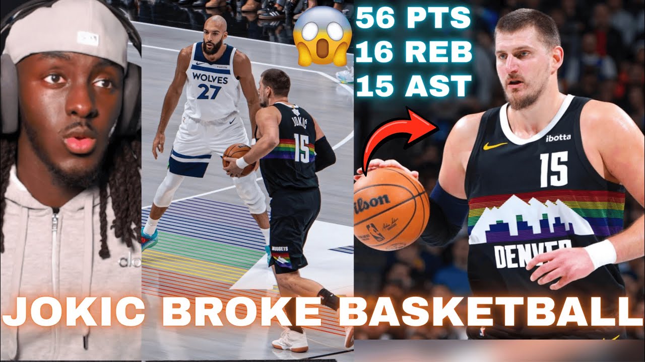 JOKIC 56 PT TRIPLE DOUBLE.. Reaction To Nuggets Vs Wolves Highlights