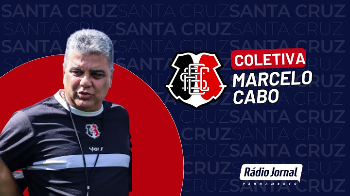 Coletiva de Marcelo Cabo - Pós-jogo - Santa Cruz 1x1 Santa Cruz-RN - Série D- 13 07 2025