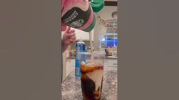 The rumors are true. This coffee creamer is real! #starbucks #icedcoffee #subscribe