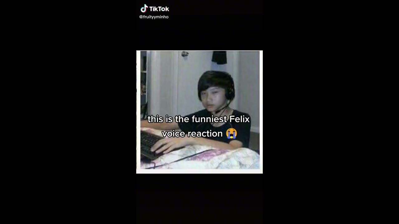 This Is The Funniest Felix Voice Reaction Straykids
