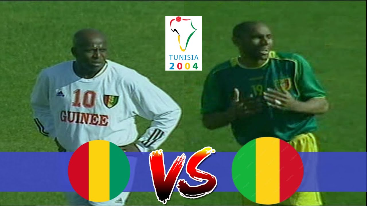 هدف في الوقت القاتل و متعة و إثارة في ملخص مباراة مالي و غينيا كأس إفريقيا  Mali vs Guinea CAN 2004