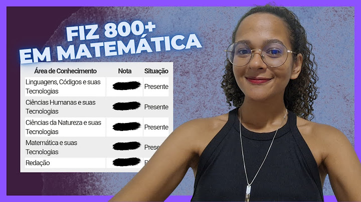 Minha Nota no ENEM 2024 (+ ACERTOS)