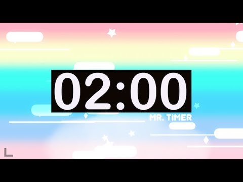 2 Minute Timer with Music for Kids! Countdown Videos HD!