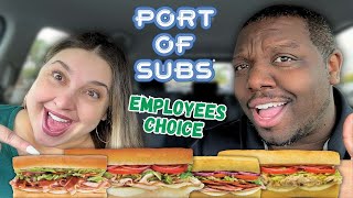 We Ordered EMPLOYEES FAVORITE Subs from PORT OF SUBS! by KristinAndJamil 5,531 views 3 weeks ago 13 minutes, 20 seconds