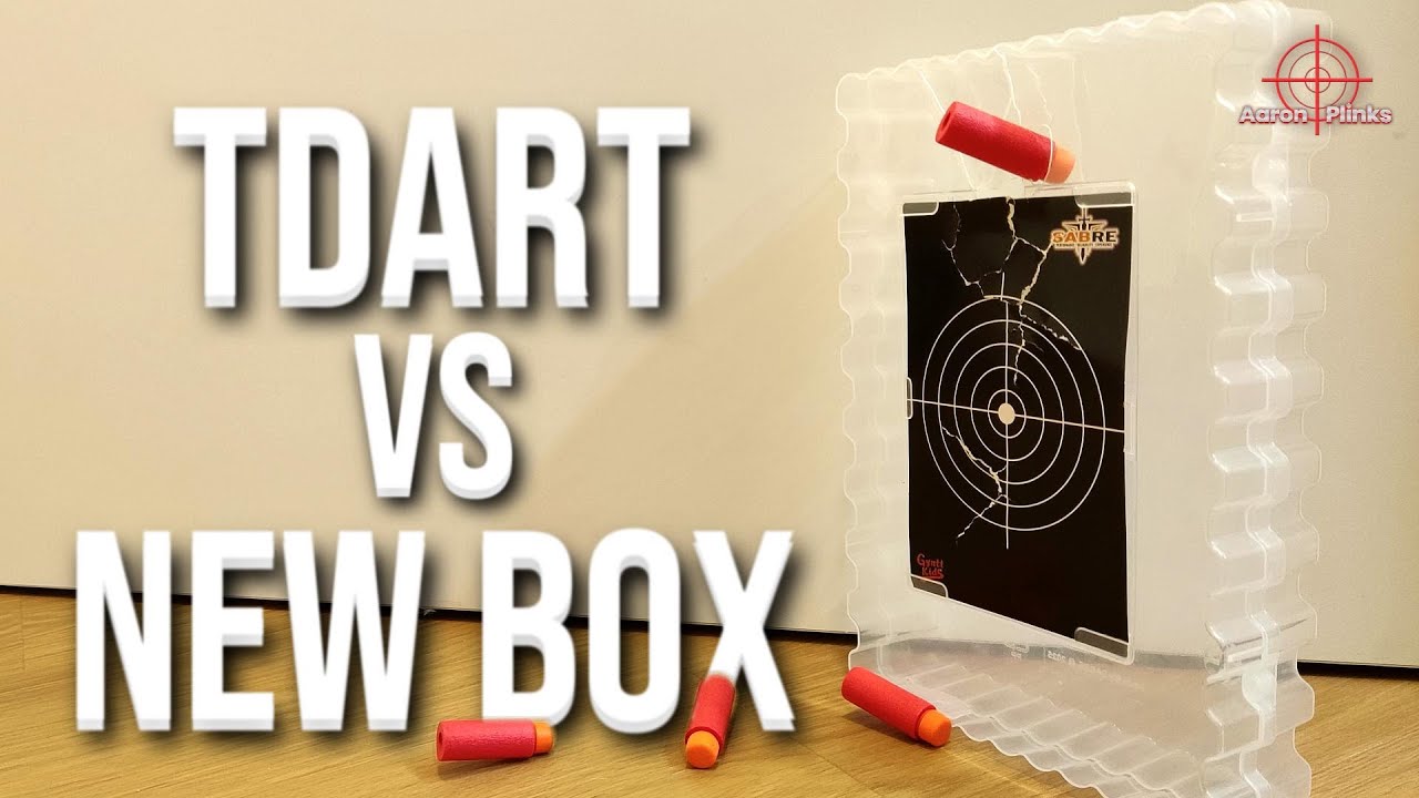 New! Firmer 1.3g Sabre TDarts & New Plastic Box Packaging Review (Foam Darts For Nerf Blasters)