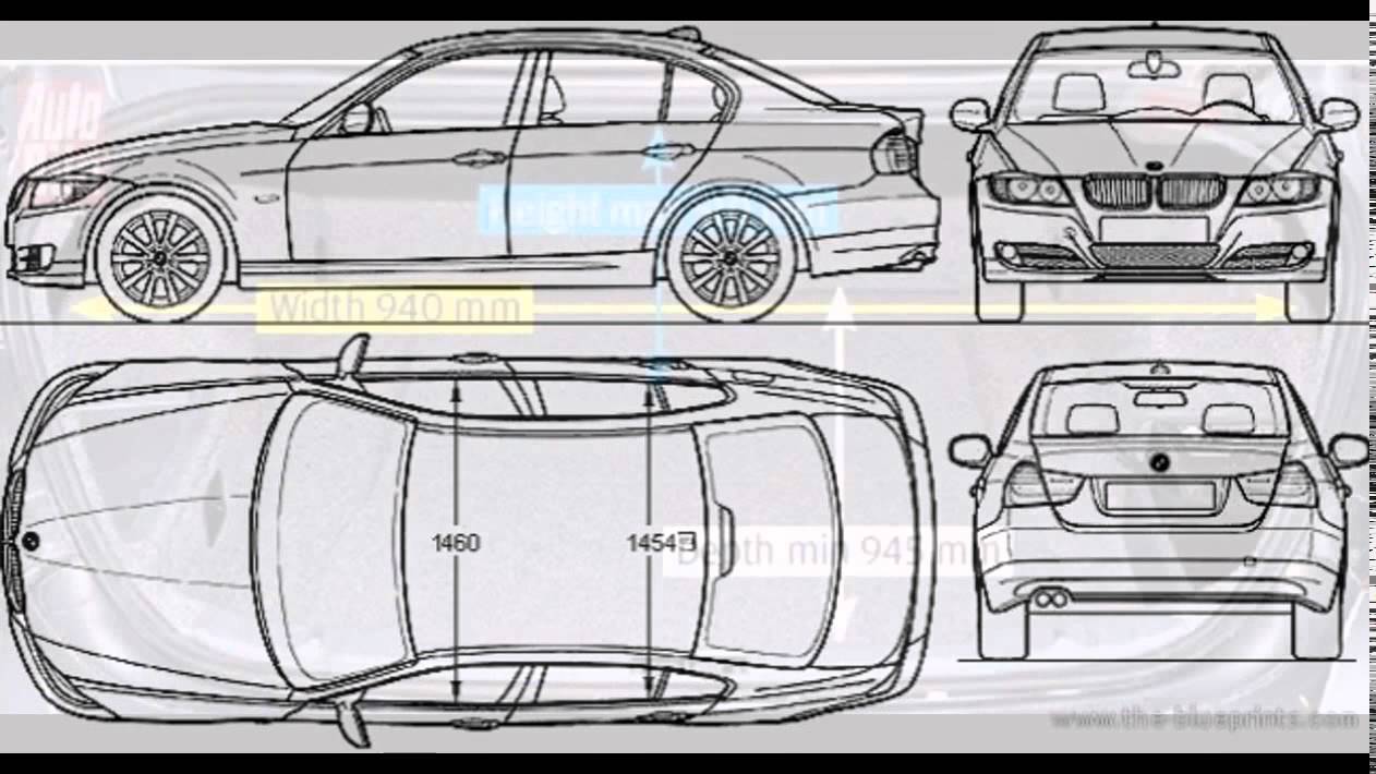 Габариты БМВ е90