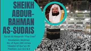 Surah Al Baqarah Juz 3 | Medinan | Sheikh Abdur Rahman Al Sudais
