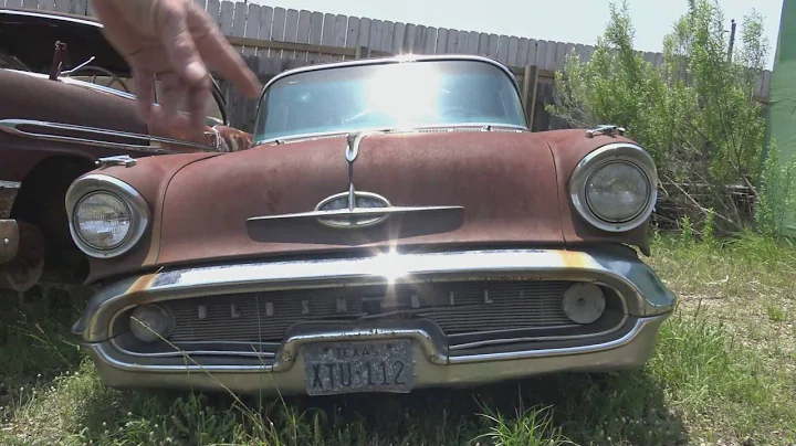 1957 Oldsmobile Ninety-Eight 98 Texas rescued classic car