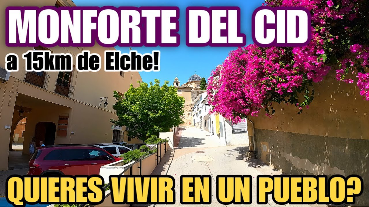 Monforte del Cid - el pueblo tranquilo de Alicante que pocos conocen! 🏡
