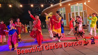 Sun Sajni Dance Cover | Navratri Special Garba Dance Megapolis Hinjewadi #garbadance #groupdance