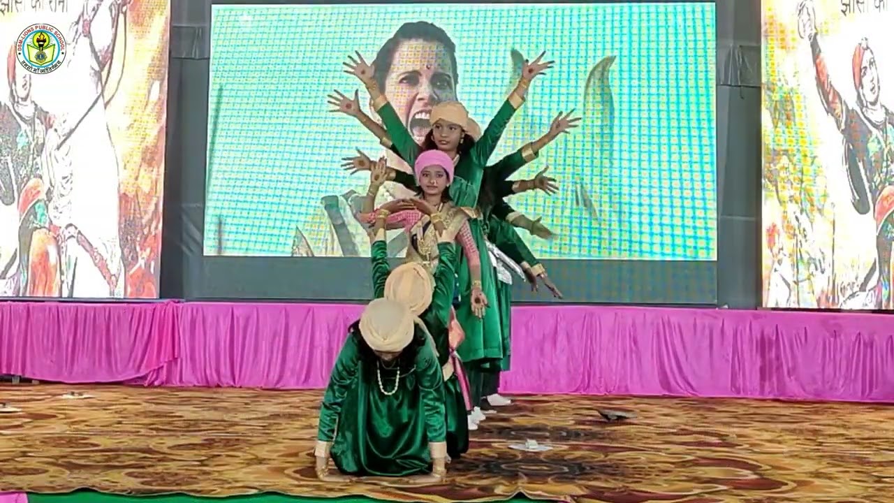 Jhansi Ki Rani Dance ll     ll Story of Laxmibaai ll Dsm annual function
