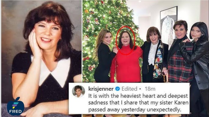 Kris Jenner S Younger Sister Karen Houghton Has Died At The Age Of 65