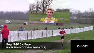 2020CCCNYC BOYS 9 10 3K RACE