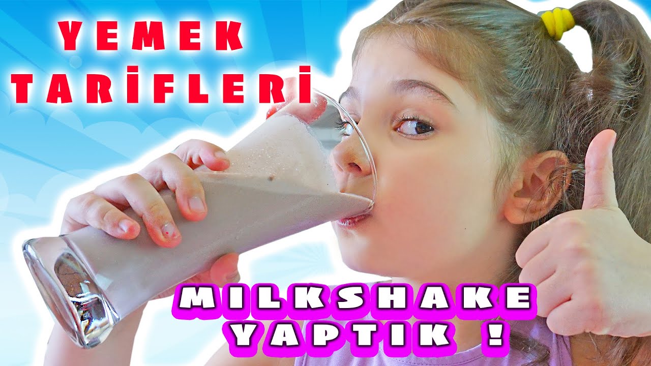 Çikolatalı Milkshake Yaptık – Eylül ile Yemek Tarifleri – Tontik Tv