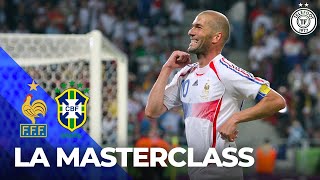 La MASTERCLASS de Zidane face au Brésil en 2006 - (Résumé)