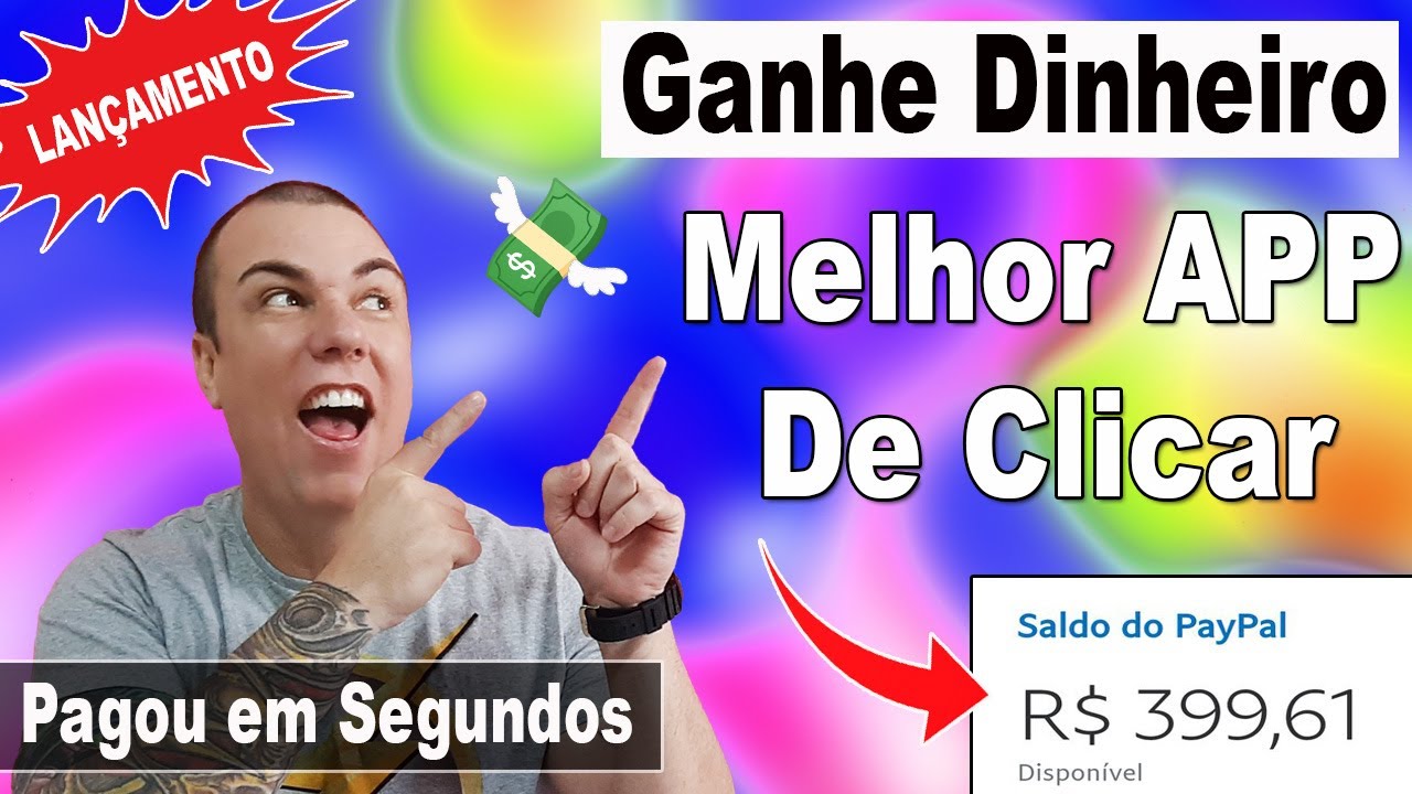 GANHE DINHEIRO CLICANDO NA TELA do CELULAR com Esse PP