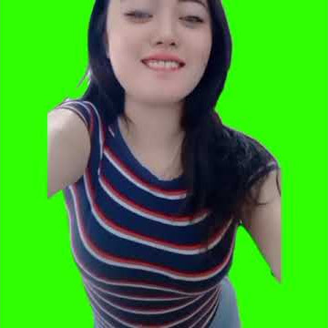 Mentahan Green Screen cewek seksi joget Tik tok ❗❗ #greenscreen #cewektiktok #seksi