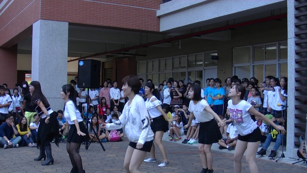 大甲國中48週年校慶師生才藝表演_05 女老師熱舞ok