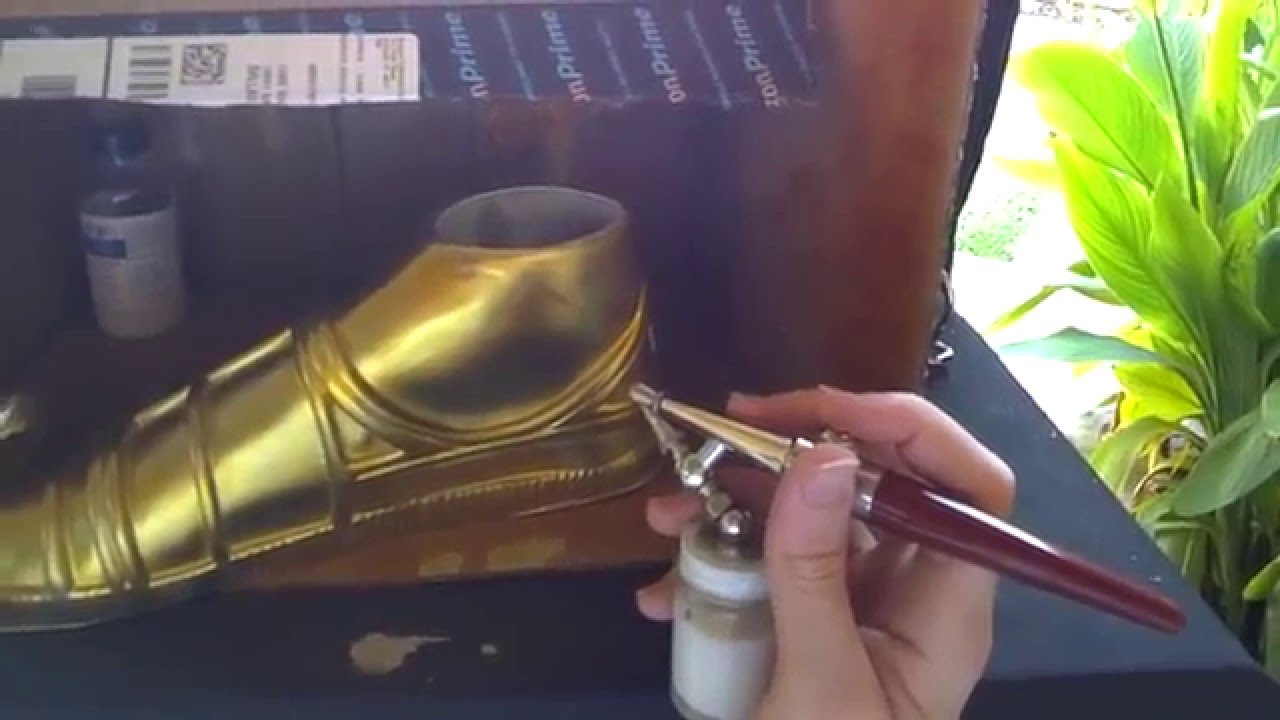 C3PO Costume Blog 9 Clear coating the gold feet YouTube