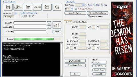 XBox 360 RGH Updating your Dash and NAND 16197 - OhYa