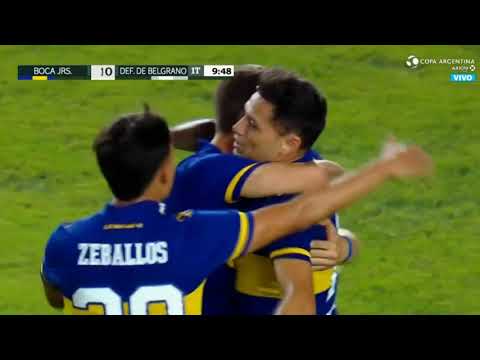 16avos: Boca 3 - Defensores de Belgrano 0