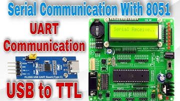 Serial Communication with 8051
