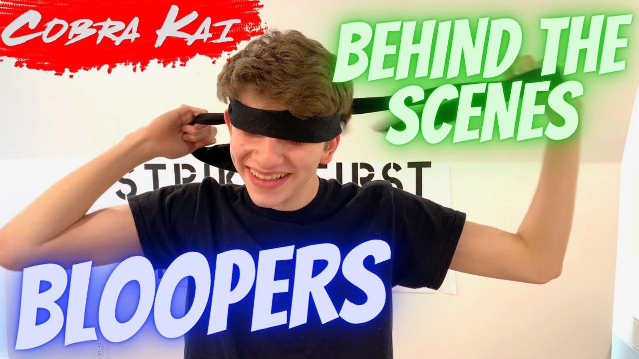 Cobra Kai Episode 1 Recreation Bloopers & Behind The Scenes!! YouTube
