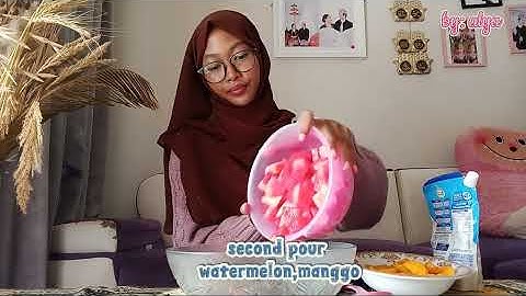 TUGAS BAHASA INGGRIS - ( Procedure Text - How to make fruit salad) 
