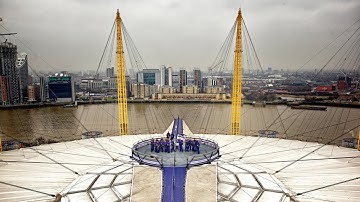 Places to see in ( London - UK ) Up at The O2